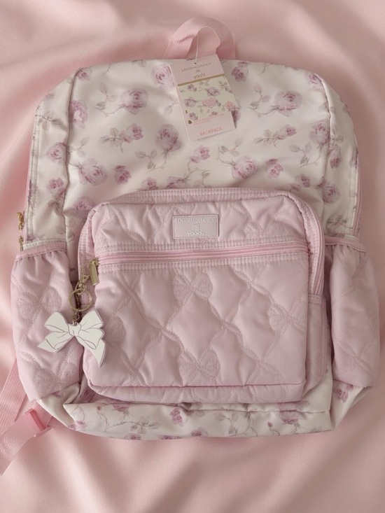 LoveShackFancy Handbags - LoveShackFancy x Target Ribbon Rosa Backpack